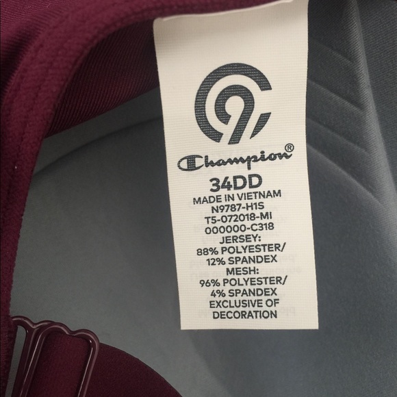 Purple champion sports bra 34DD - Picture 4 of 4